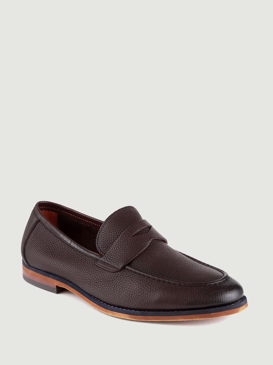Туфли мужские Francesco Donni темно-коричневые