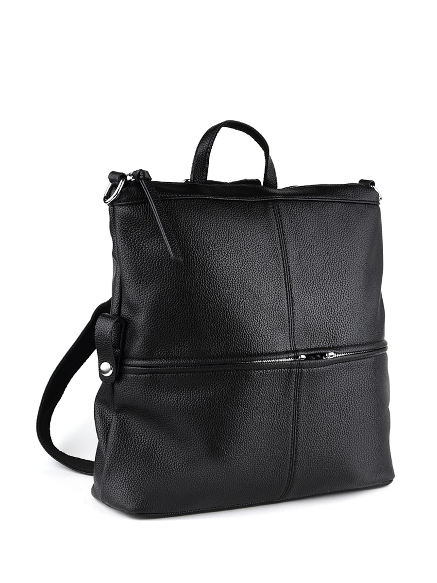 Рюкзак женский черный рюкзак scandza городской женский экокожа черный