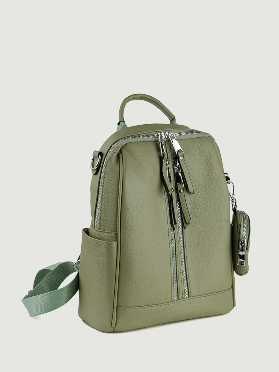 Рюкзак женский зеленый рюкзак scandza городской женский экокожа серый