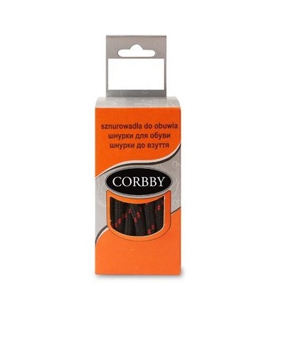 Шнурки для обуви Corbby, 60см. shoexpert шнурки для обуви 60см плоские черные