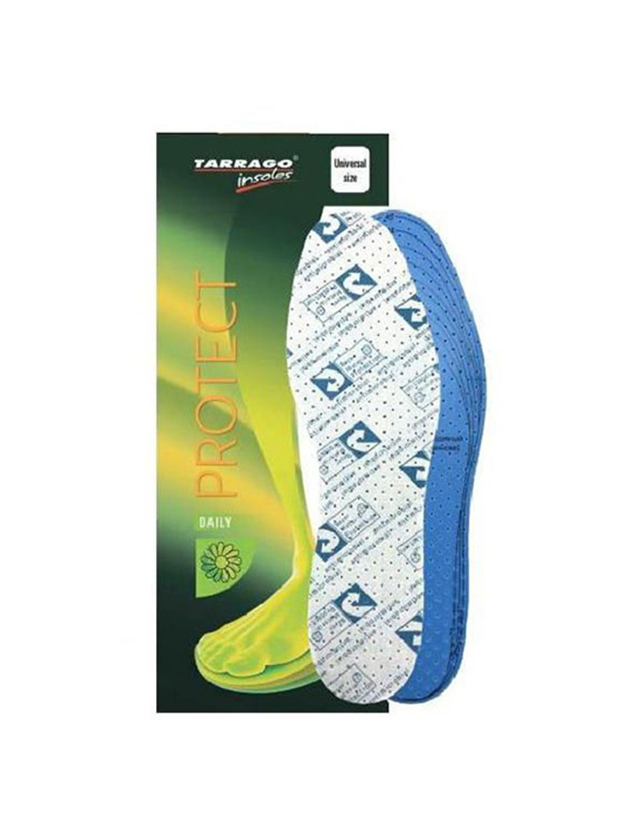 Стельки латексные антибактериальные TARRAGO PROTECT, Б/Р стельки для обуви tarrago leather carbon р 37 38