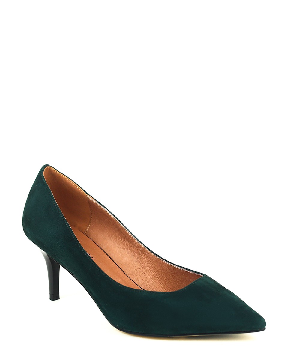 Туфли женские зеленые