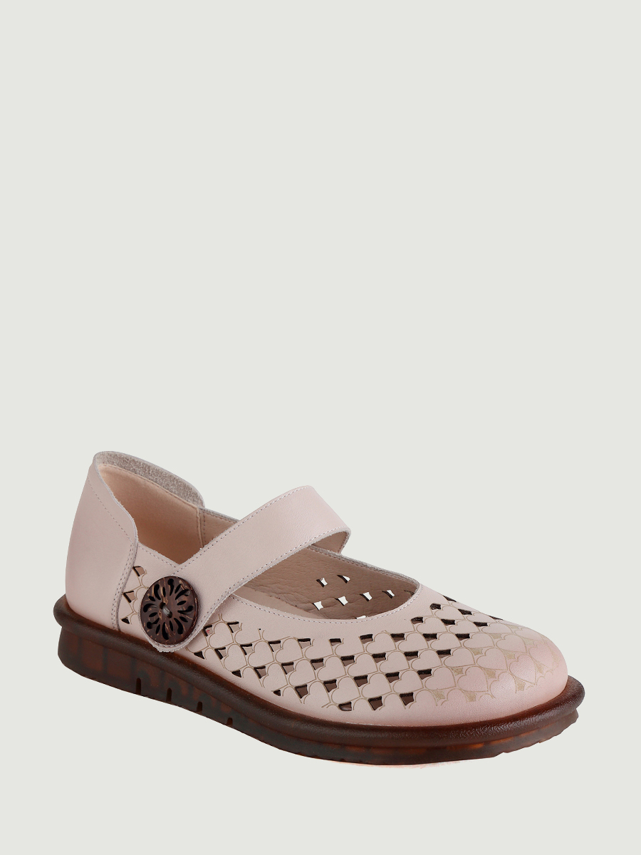 туфли bodley b06 6 размер 40 серебристый Туфли женские светло розовые