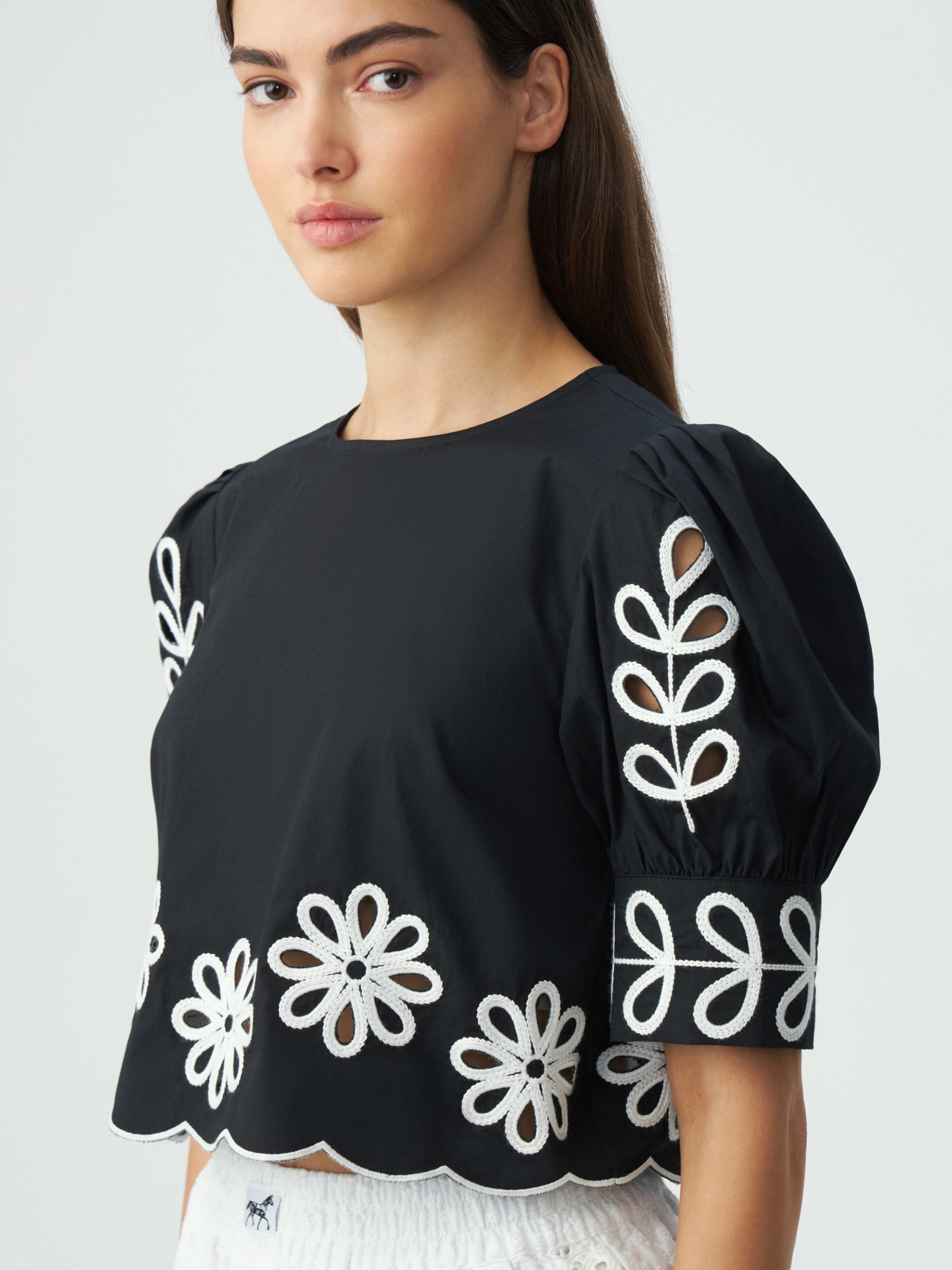 Блузка женская черная цена и фото