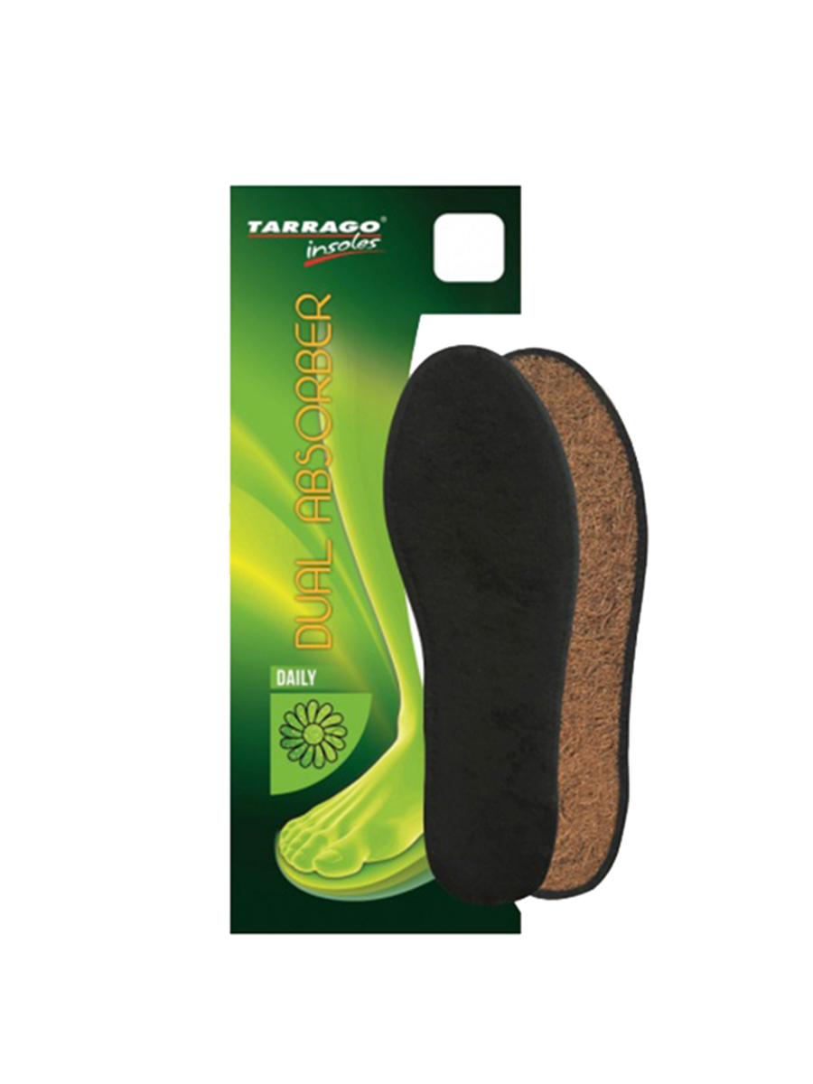 Стельки TARRAGO Dual Absorb р.45/46 стельки для обуви tarrago leather carbon р 37 38