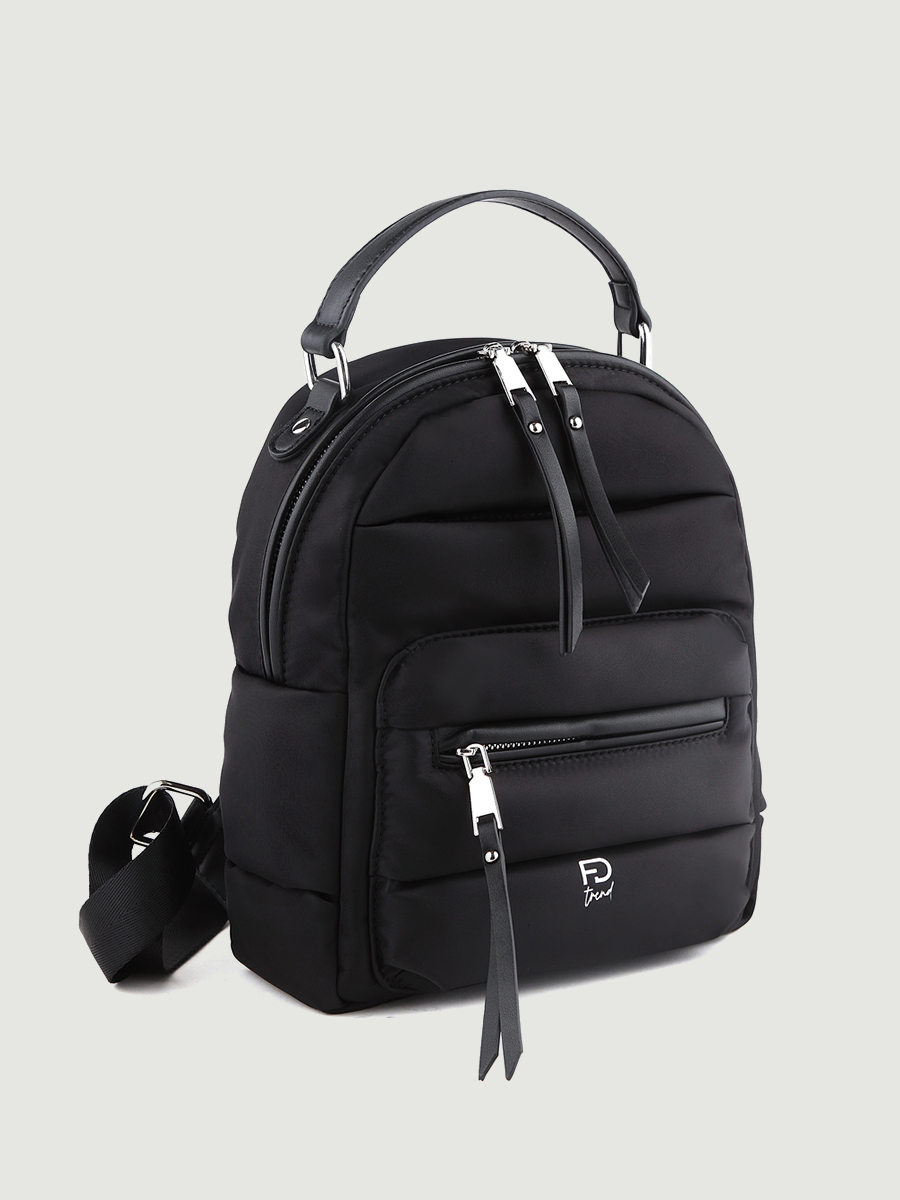Рюкзак женский черный рюкзак кожаный черный женский lmr 8137j