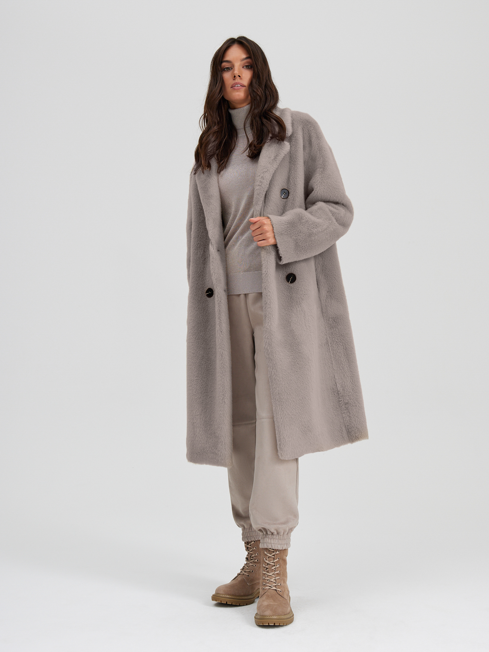 Пальто женское сафари пальто сезон стиля размер 52р 170рост бежевый