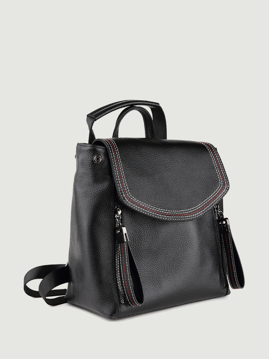 Рюкзак женский черный рюкзак scandza городской женский экокожа серый