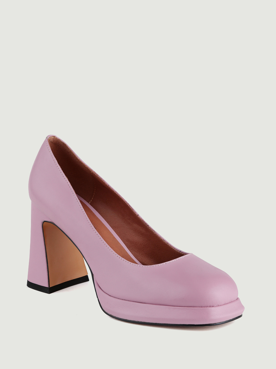 Туфли женские розовые